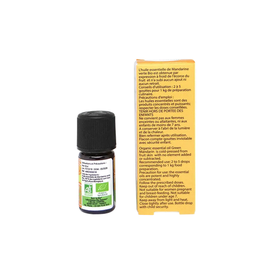 Organic green mandarin essential oil